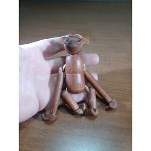 Japanese imitation Kay Bojesen Wooden Monkey, and Decorative Christmas Swan
